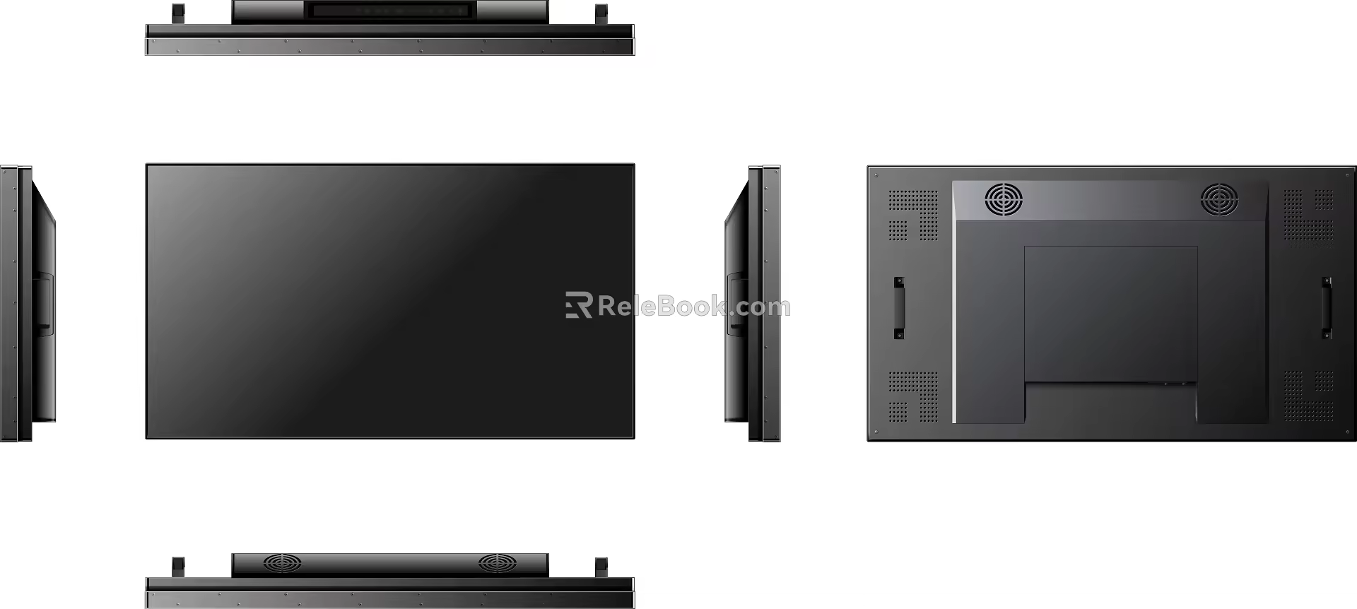 LCD screen splicing screen splicing display TV display 3d model