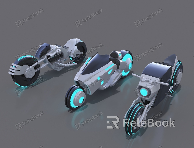 Jet Motorcycle Science Fiction Motorcycle Concept Motorcycle Flying Car Space Flying Car Space Motorcycle Science Fiction Motorcycle Mecha model