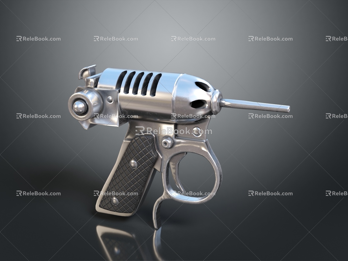 pistol injection gun medical gun semi-automatic pistol automatic pistol modern weapon hot weapon hot weapon 3d model