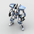 LEGO toy blocks Gundam robot hand ornaments 3d model