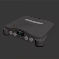 Nintendo Modern Gray Electronic Gaming Console With Multiple Buttons And Display Screen