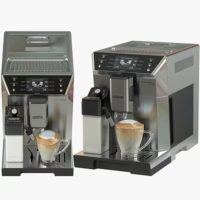Household Appliances Modern Coffee Machines with Digital Display Making Fresh Coffee at Home 3d model