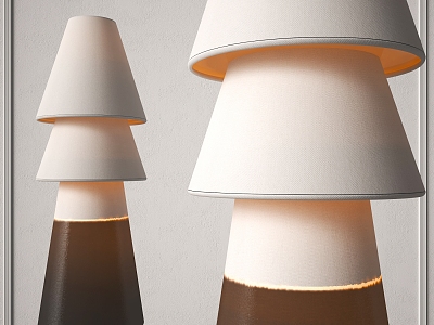 Modern table lamp 3d model