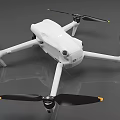 White Modern Commercial Drone With HD Camera Long Flight Time And Stable Propellers