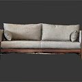 Modern Double Sofa Multi-Person Sofa Combination Leisure Sofa Combination 3d model