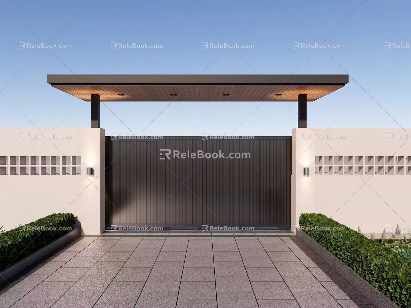 Gate 3d model