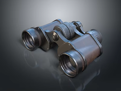 High Quality Professional Binoculars With Durable Optical Lenses For Commercial Use 3d model