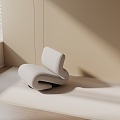 modern leisure chair 3d model