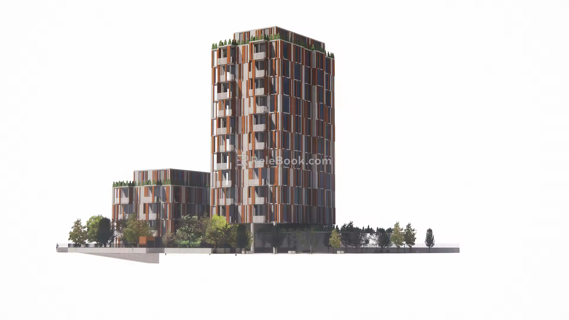 modern architecture 3d model