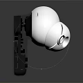 Intuitive EVO In Ear Headphones With White Black Design And Red Accent