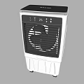 Portable Evaporative Air Cooler Fans With Wheels And Control Panel Design
