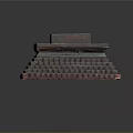 Stacked Square Shaped Household Items With Various Textures And Layers