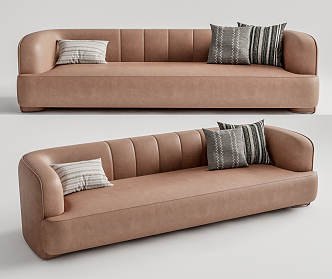 Modern Multiplayer Sofa 3d model