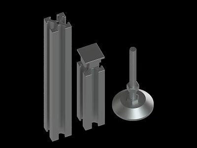 modern parts machine 3d model