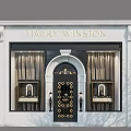 Luxury Modern Residential Building Exterior With White Facade Black Door And Golden Details