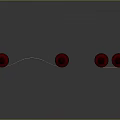 Traditional Sheepskin Scrolls With Red Wooden Rollers On Dark Background