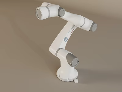 Advanced Industrial Robotic Arm Equipment For High Precision Automated Manufacturing Processes 3d model