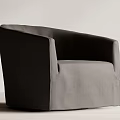 Modern Single Sofa in Grey with Sleek Design for Comfortable Stylish Living Room