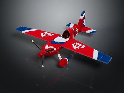 Modern Fighter Aircraft Cartoon Aircraft Animation Aircraft Helicopter 3d model