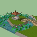 Gazebo 3d model