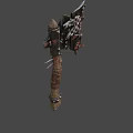 Weapon Orc Chopping Axe 3d model