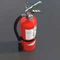 Fire Extinguisher Handheld Fire Extinguisher Small Fire Extinguisher Low Face Number Low Model Simple Model Game Sub-era Film and Television Level Super Realistic High Precision 3d model