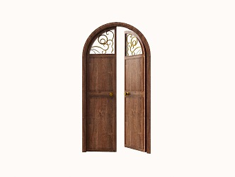 Double door 3d model