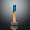 Reliable Hardware Tool Hammer Featuring Silver Metal Head Wooden Handle And Blue Coating