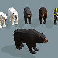 The Modern Bear 3d model