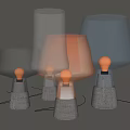 Table lamp 3d model