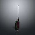 Walkie Talkie Electronic Communication Device With Long Antenna Colorful Design And Front Buttons