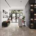 Modern Hair Salon Interior Design With Mirrors Styling Chairs And Storage Shelves