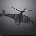 Camouflage Military Helicopter Model Supporting Aerospace And Space Missions