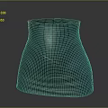Fashionable Structured Leather Collar Design For Modern Clothing With Detailed Stitching