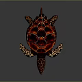 Turtle Cartoon Turtle Snapping Turtle Chickbill Turtle Reptile Cold Blooded Animal Reptile Class 3d model