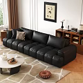 Retro Multiplayer Sofa 3d model