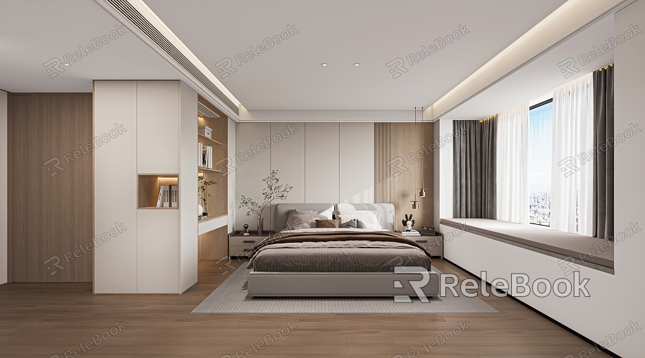 Modern Bedroom model