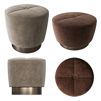 Sofa stool 3d model