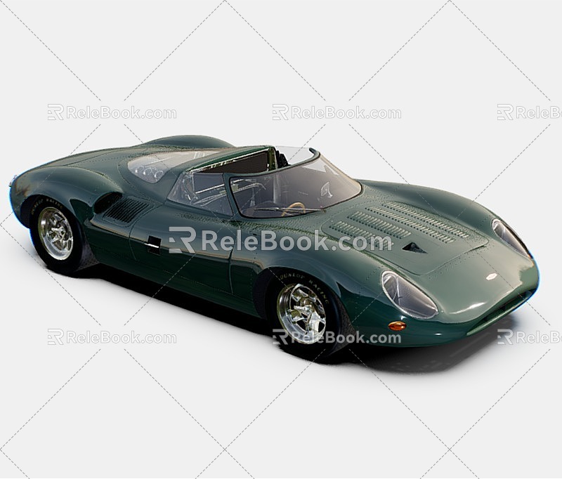 Jaguar XJ Jaguar XJ13 1959 3d model