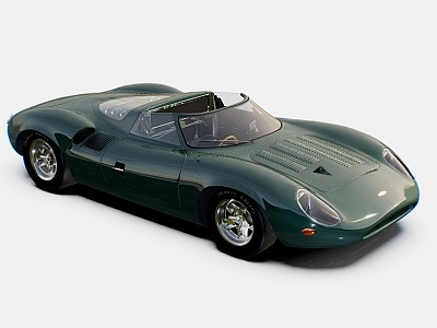 Jaguar XJ Jaguar XJ13 1959 3d model