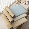 Woven Floor Mats In Various Colors Rolled And Flat For Home Decor