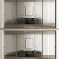 Modern Glass Sliding Doors With Metal Frame For Living Room Interior Partition Design