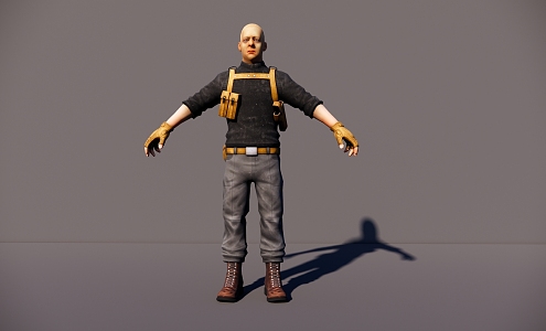 Characters 3d model