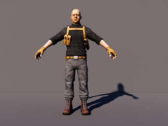 Characters 3d model