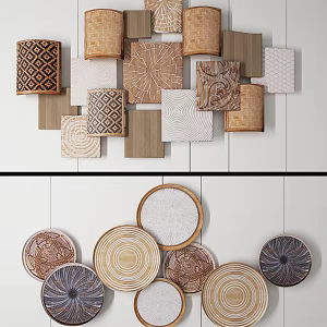 Silent Wall Decoration Pendant 3d model