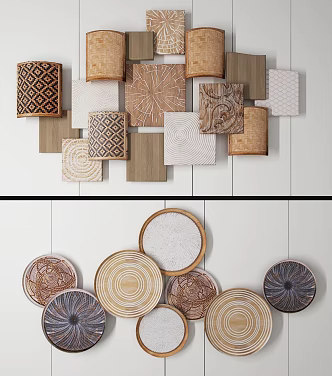 Silent Wall Decoration Pendant 3d model