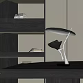 Modern table lamp 3d model