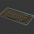 Wireless Computer Keyboard With Slim Design And Full Key Layout