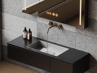 Modern sink 3d model