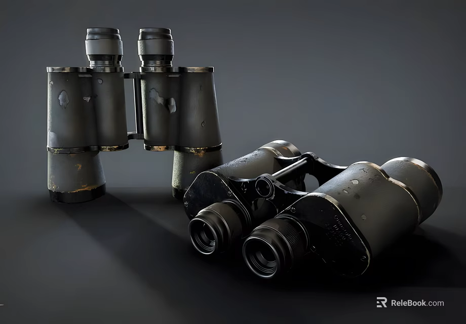 High Quality Commercial Binoculars Equipment For Professional Surveillance And Observation 3d model 